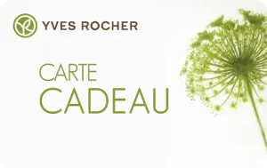 Carte cadeau Yves Rocher