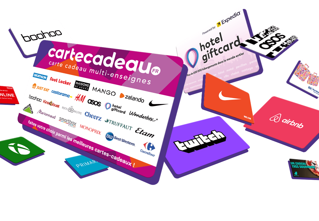 Découvrez la Carte cadeau Multi-Enseignes