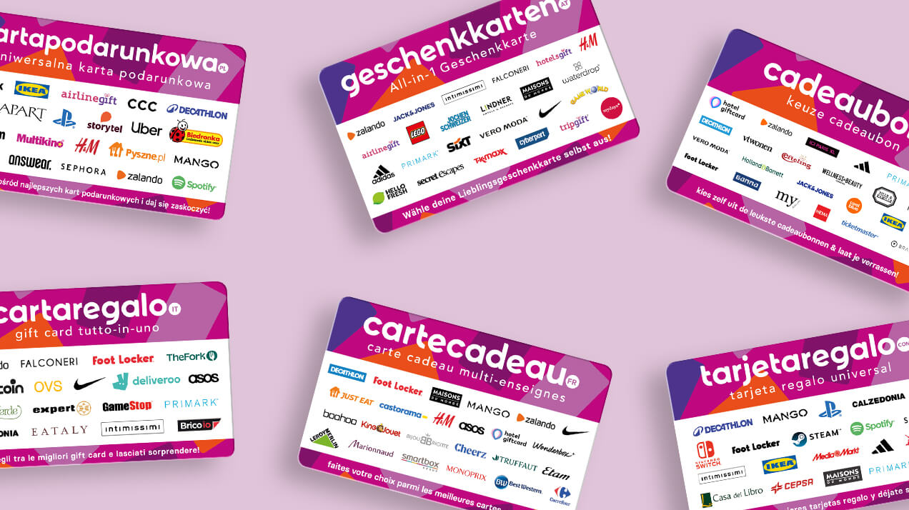 Carte cadeau Multi-Enseignes
