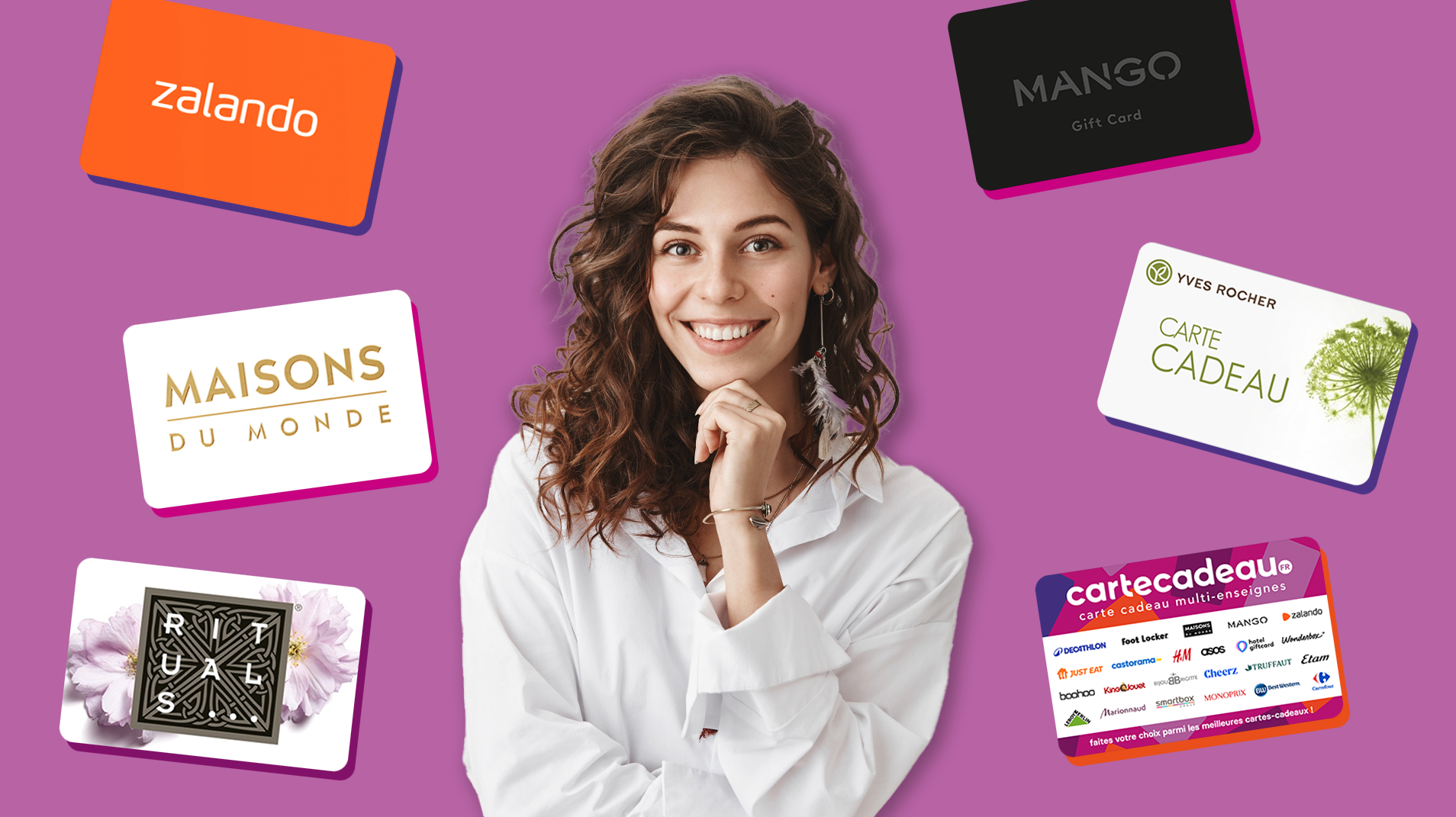 Trouver une idée de carte cadeau pour femme