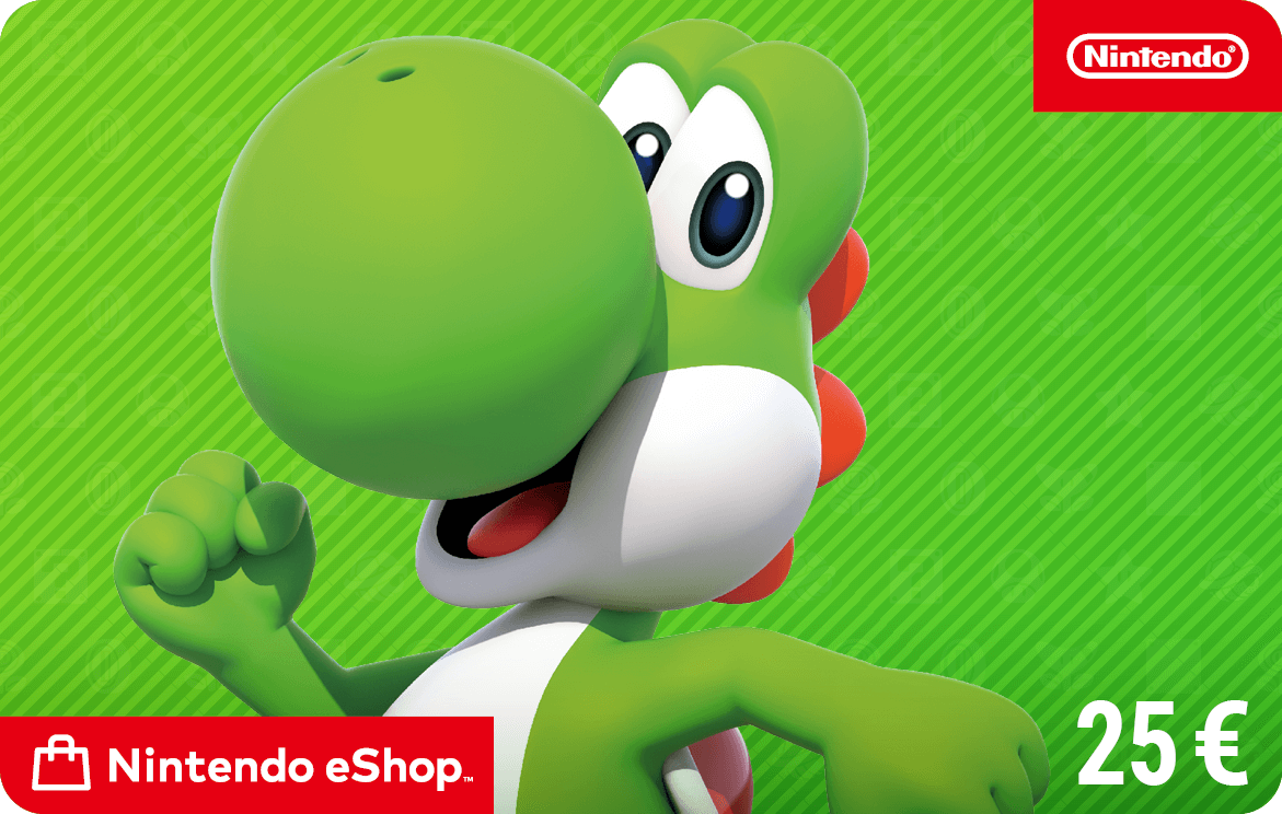 Carte cadeau Nintendo eShop Card €25