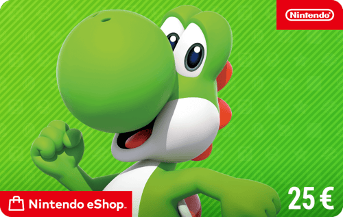 Carte cadeau Nintendo eShop Card €25