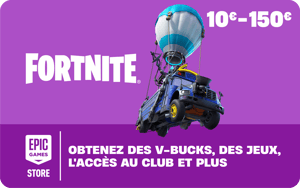 Carte cadeau Fortnite