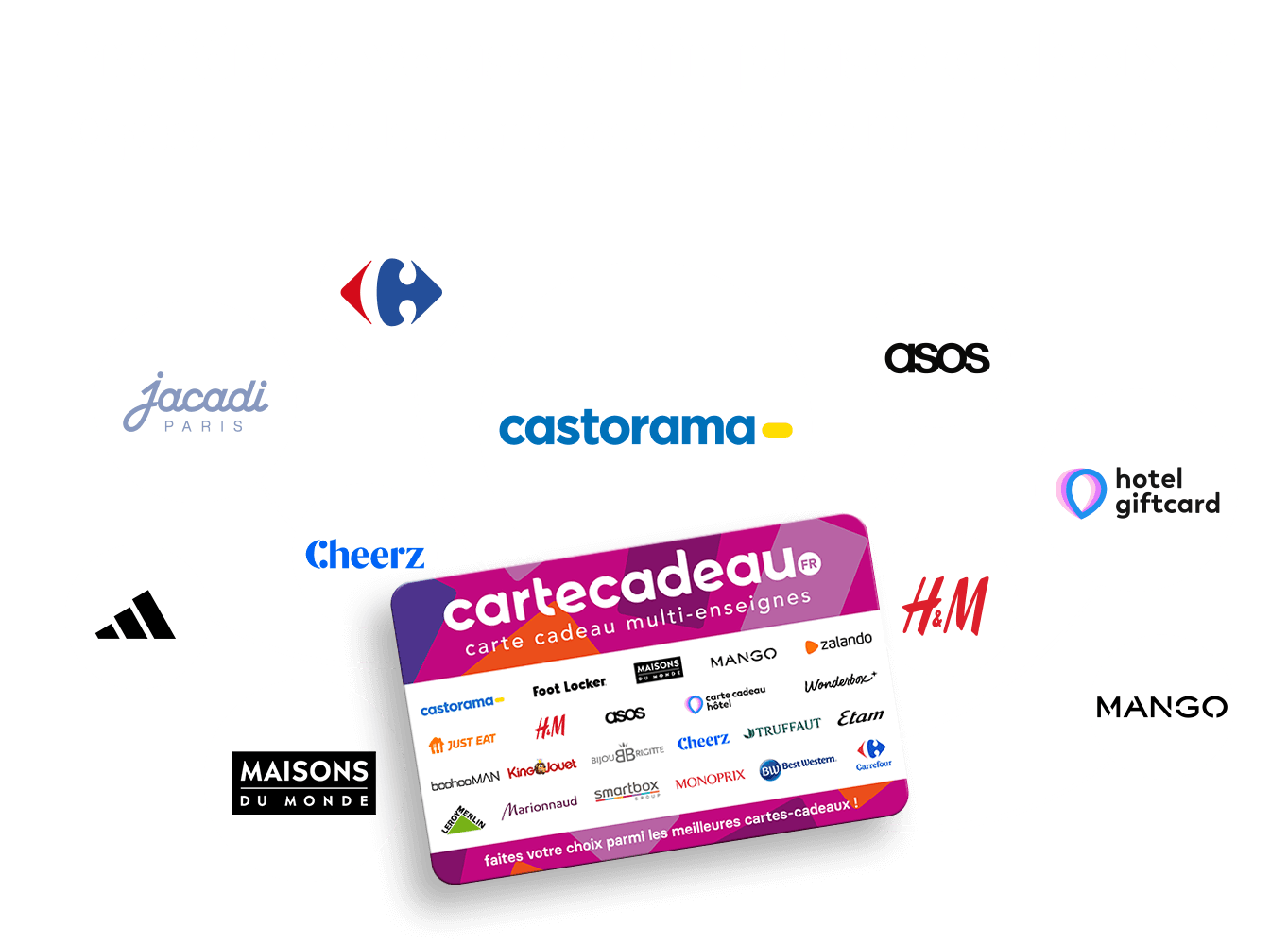 Carte cadeau Multi-Enseignes