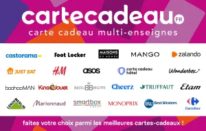 Carte cadeau Multi-Enseignes