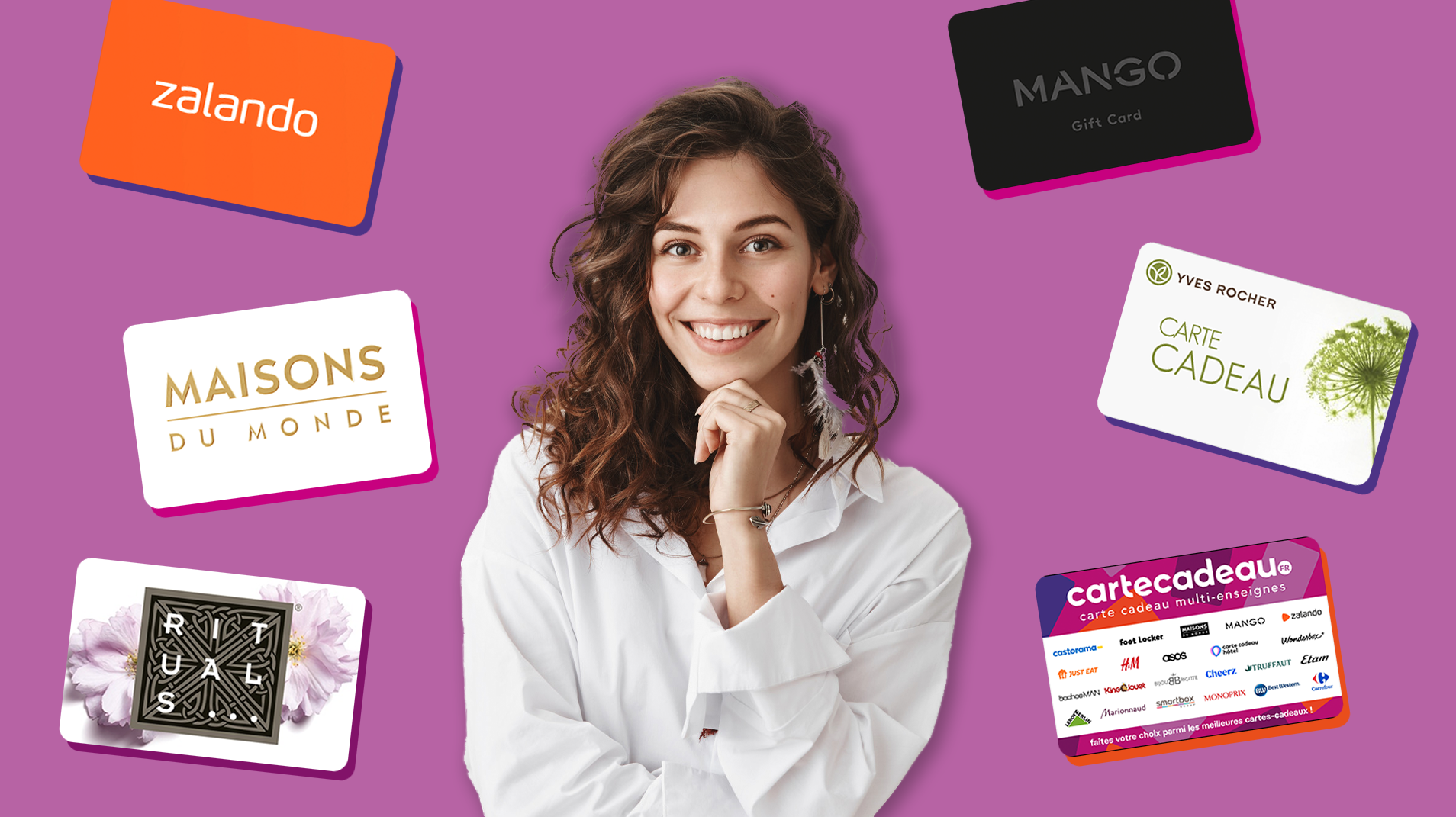 Trouver une idée de carte cadeau pour femme