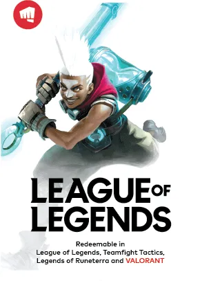 Carte cadeau League of Legends 10 €