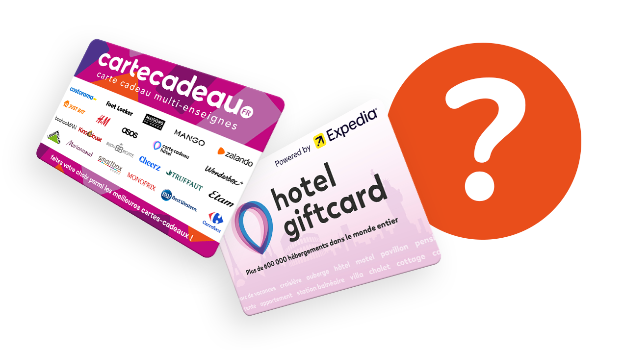 Bons tout-en-un et bons d'hôtel pour les entreprises
