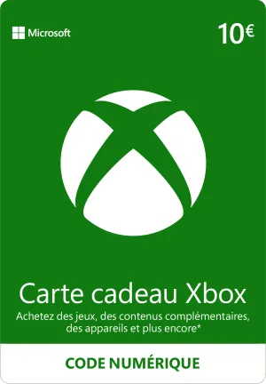Carte cadeau Xbox Live €10