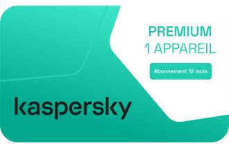 Carte cadeau Kaspersky Premium