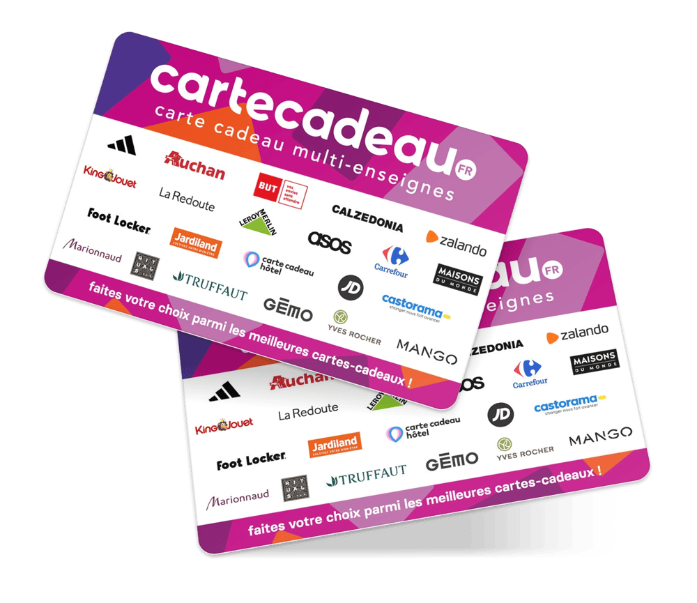 Carte cadeau Multi-Enseignes