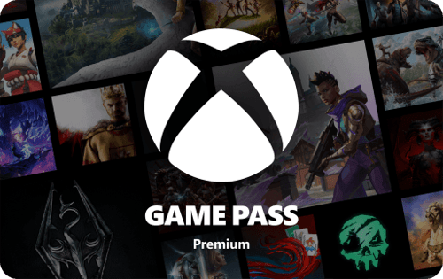 Carte cadeau Xbox Game Pass Premium