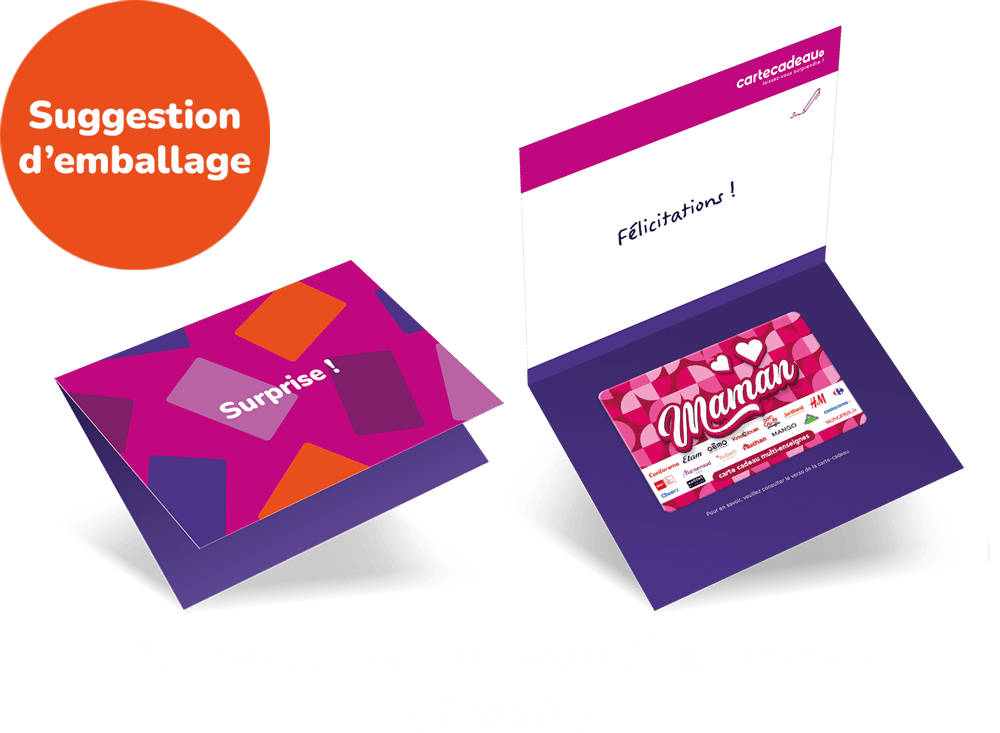 Surprise enveloppe
