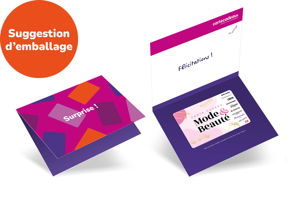 Surprise enveloppe