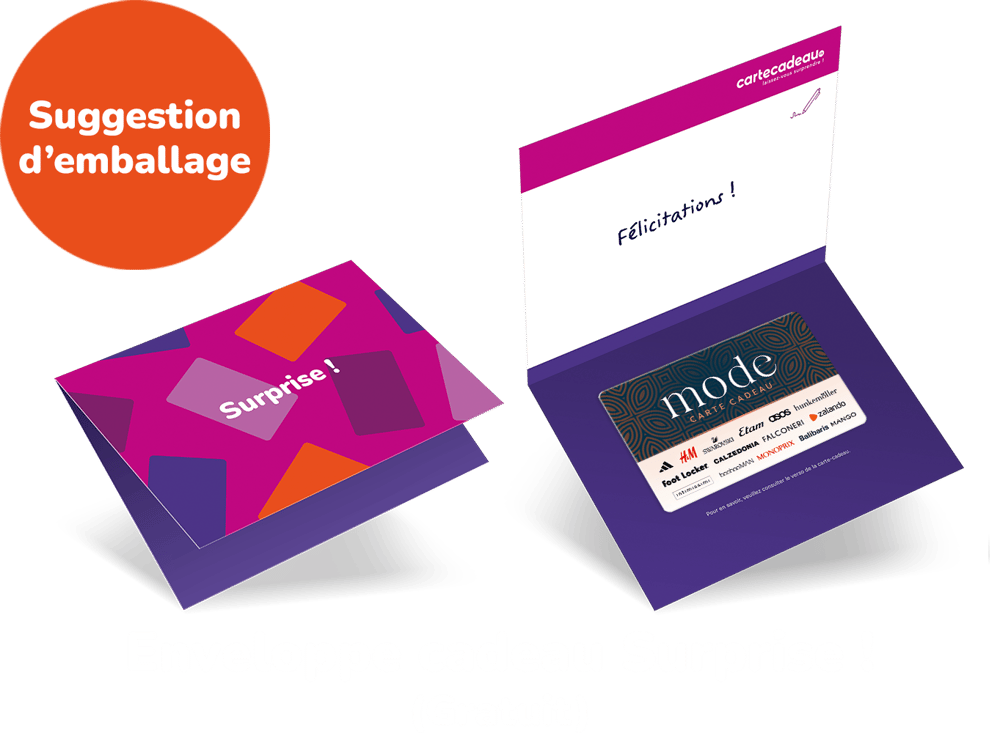 Surprise enveloppe
