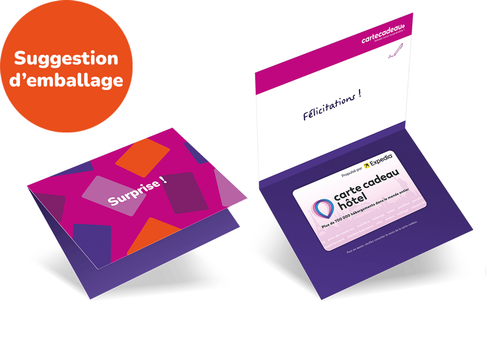 Surprise enveloppe
