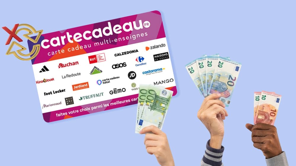 Peut-on se faire rembourser une carte cadeau ?