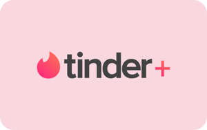 Carte cadeau Tinder Plus
