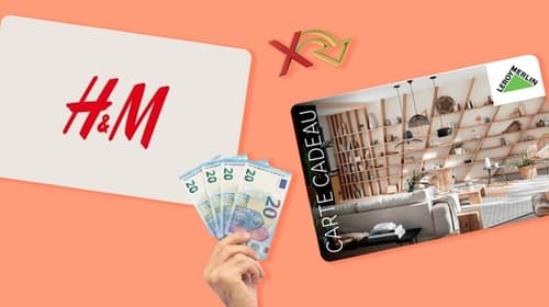 Peut-on acheter une carte cadeau avec une carte cadeau ?