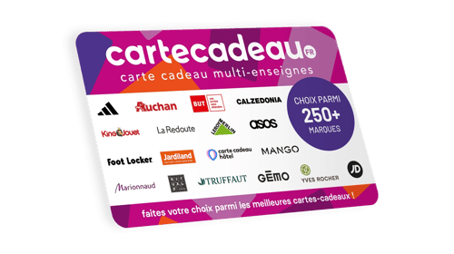 Personnalisez vos cartes cadeaux CSE